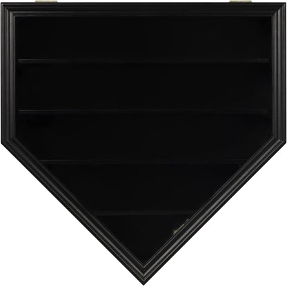 Baseball Display Case Baseball Holders for Balls Display with 21 Slots Wall Display Box 98% Clear Antifade UV Protection with Gold Locks for Homerun and Collector Autograph Balls