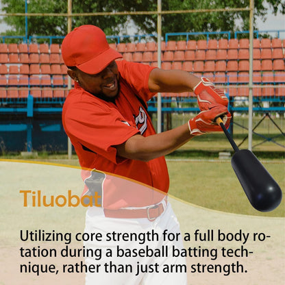 The Yellow Baseball Rope Swing Training Bat Comes with 12 Training Balls and 1 B