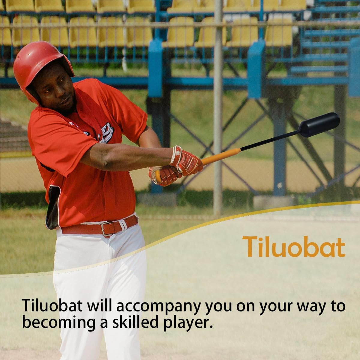 The Yellow Baseball Rope Swing Training Bat Comes with 12 Training Balls and 1 B